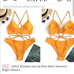 Burnt Orange ZAFUL bikini new with tags!